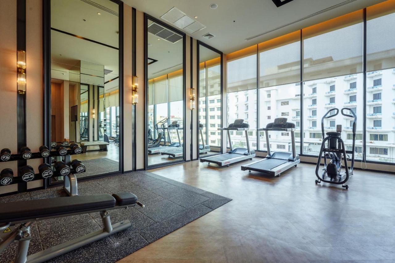 Somerset Pattaya Dış mekan fotoğraf The gym at the hotel
